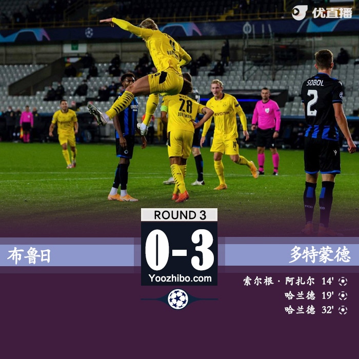 <a href=/zuqiujrs/dortmund/ target=_blank class=infotextkey>多特蒙德</a>3-0布鲁日