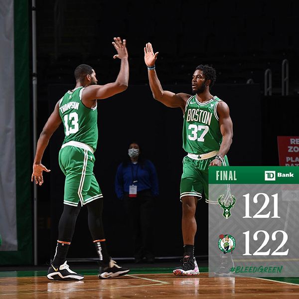 <a href=/lanqiujrs/celtics/ target=_blank class=infotextkey>凯尔特人</a>122-121险胜<a href=/lanqiujrs/bucks/ target=_blank class=infotextkey>雄鹿</a>
