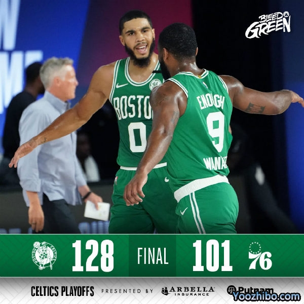 <a href=/lanqiujrs/celtics/ target=_blank class=infotextkey>凯尔特人</a>再胜<a href=/lanqiujrs/76ers/ target=_blank class=infotextkey>76人</a>大比分2-0！