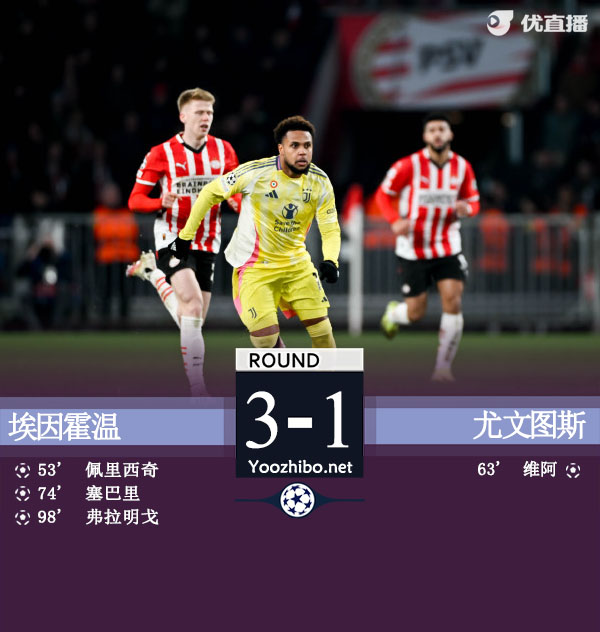 埃因霍温vs<a href=/zuqiujrs/juventus/ target=_blank class=infotextkey>尤文图斯</a>