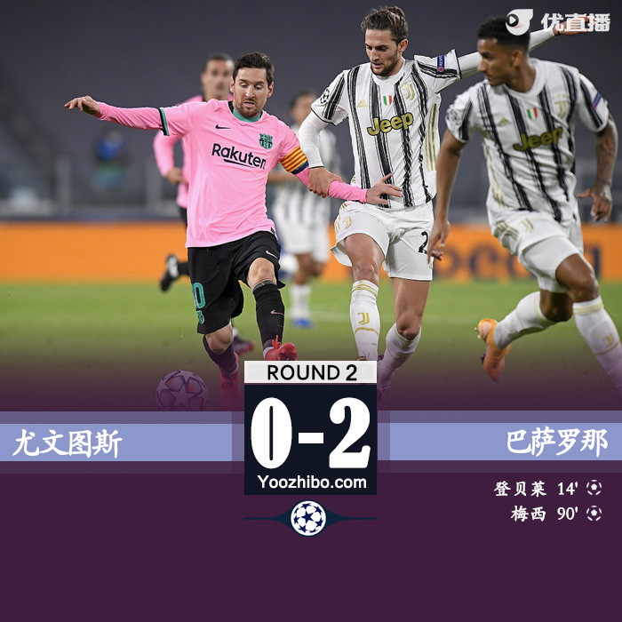 <a href=/zuqiujrs/barcelona/ target=_blank class=infotextkey>巴萨</a>2-0客胜尤文