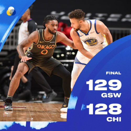 <a href=/lanqiujrs/warriors/ target=_blank class=infotextkey>勇士</a>129-128险胜<a href=/lanqiujrs/bulls/ target=_blank class=infotextkey>公牛</a>